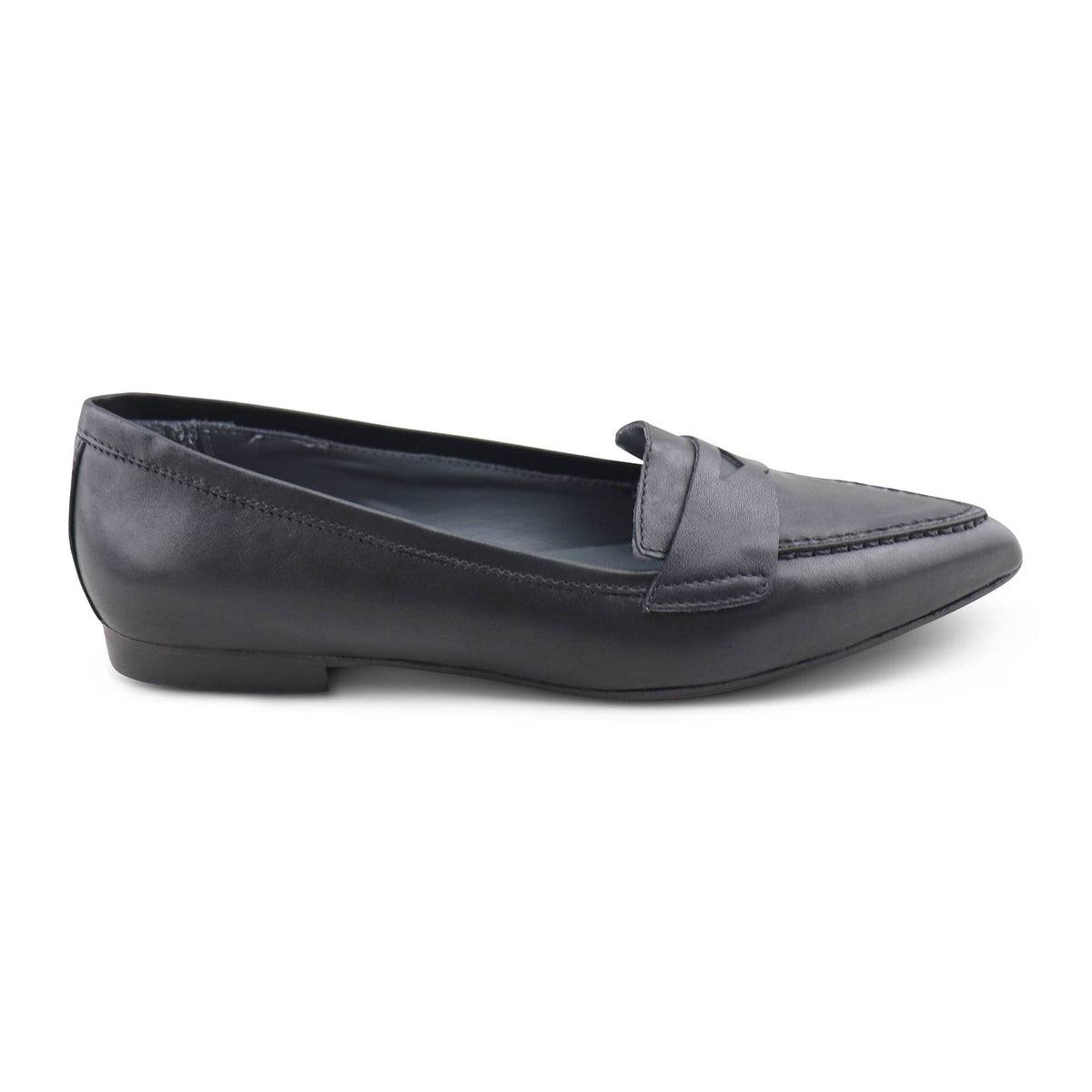 Mocassini Bea in pelle nera