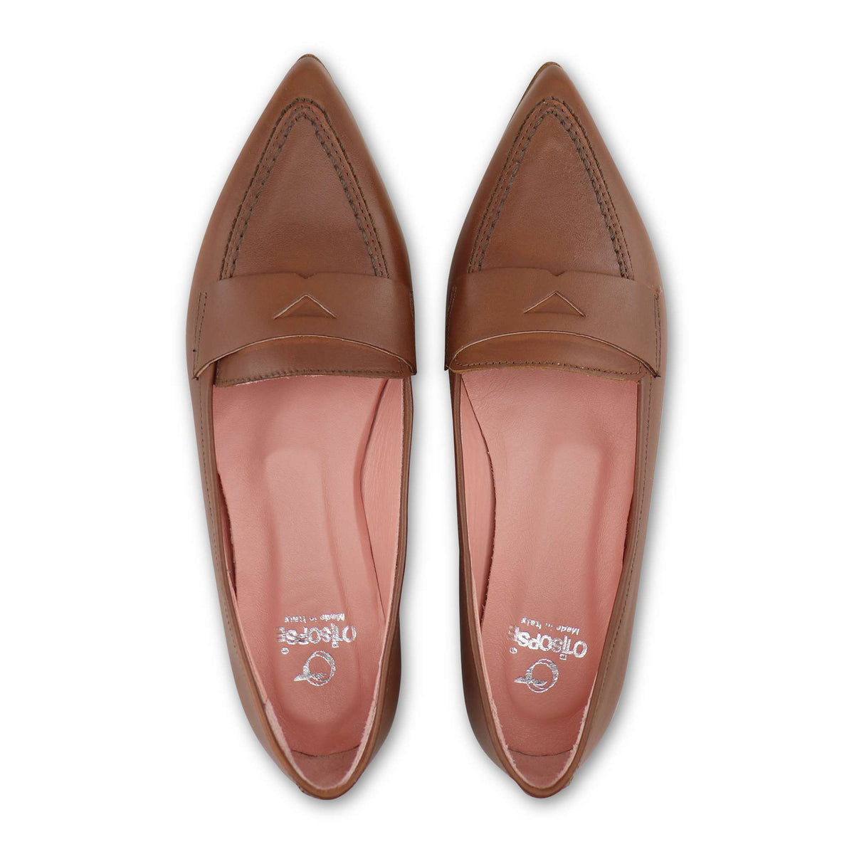 Mocassini bea in pelle cuoio