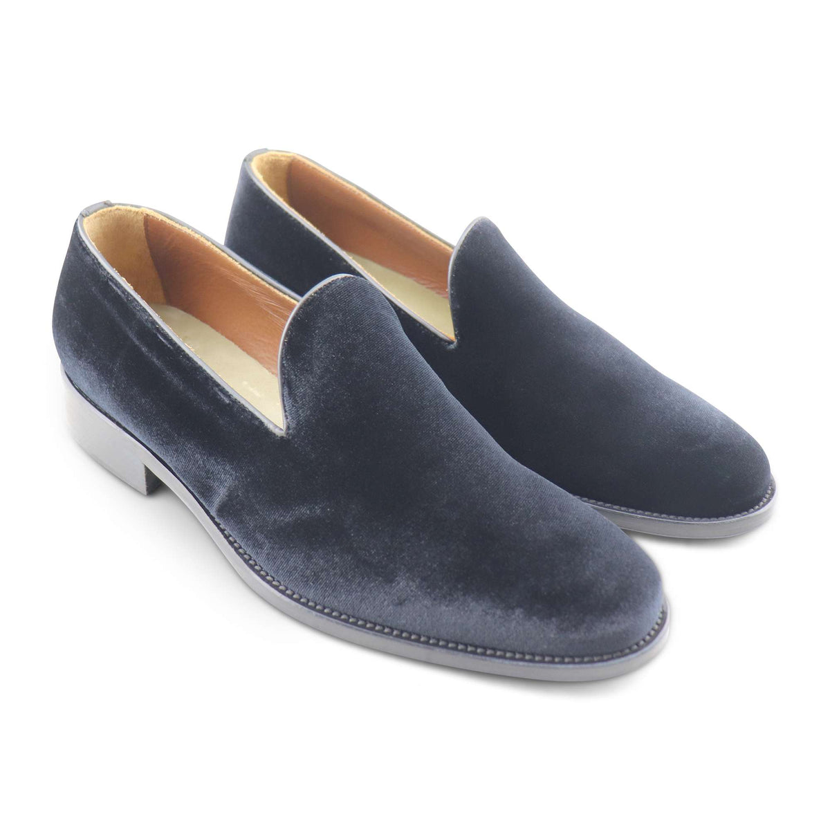 Slippers velluto nero