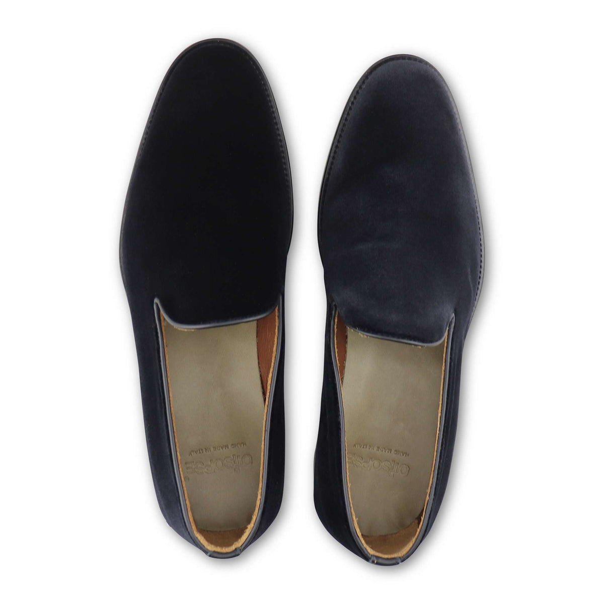 Slippers velluto nero