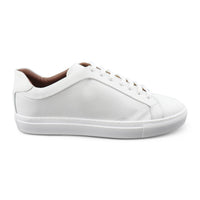 Sneakers in pelle bianco