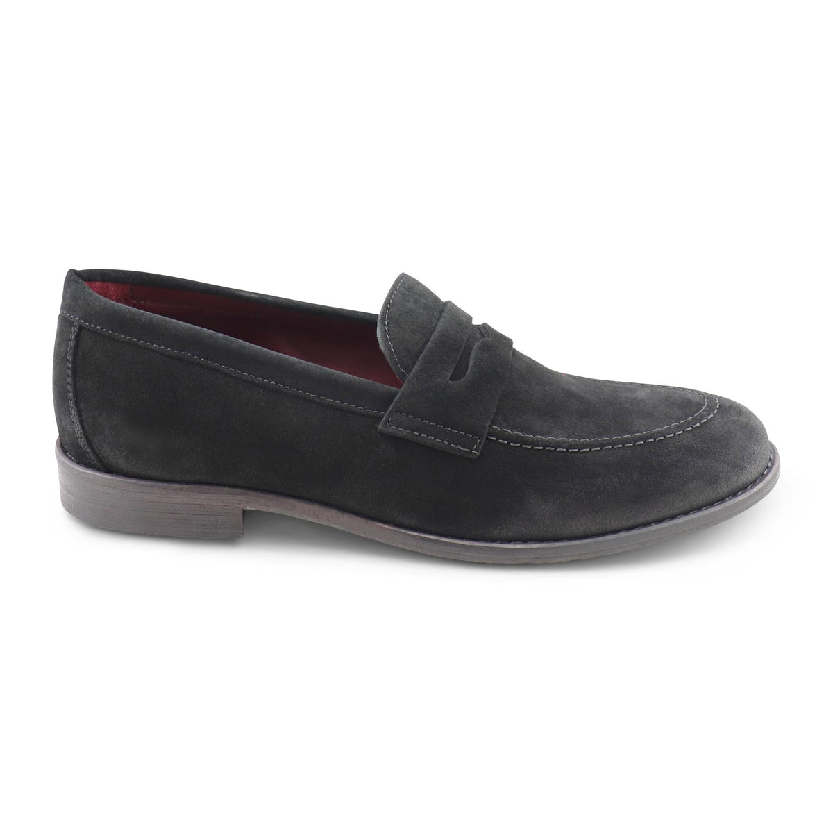 Mocassini camoscio nero