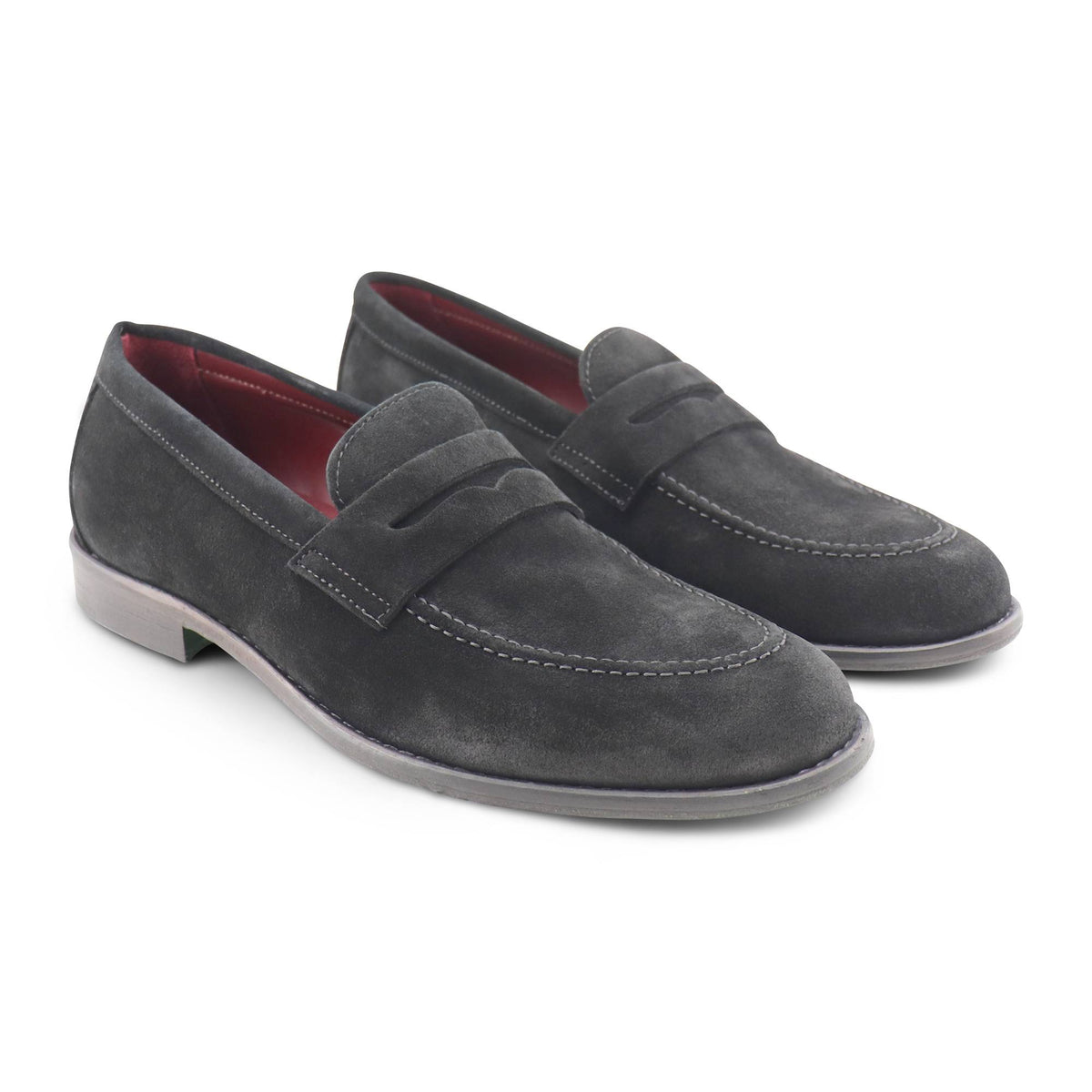 Mocassini camoscio nero