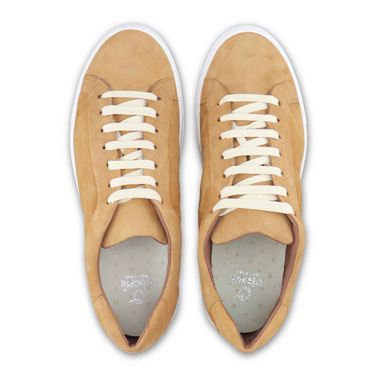Sneakers in nabuk cuoio