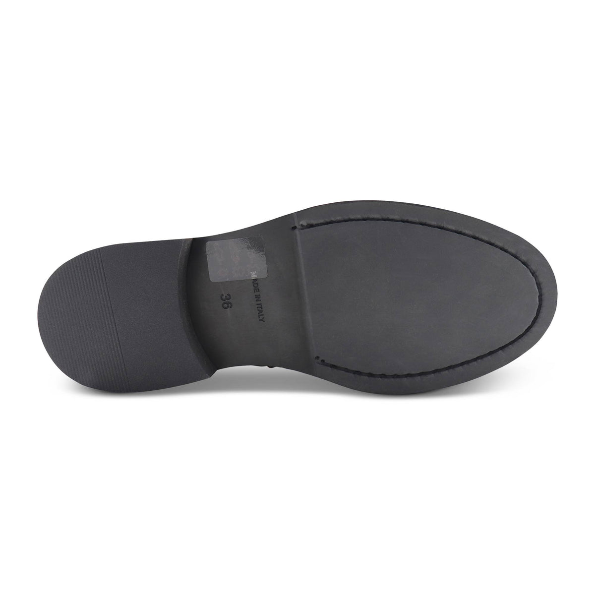 Stivale in pelle marrone