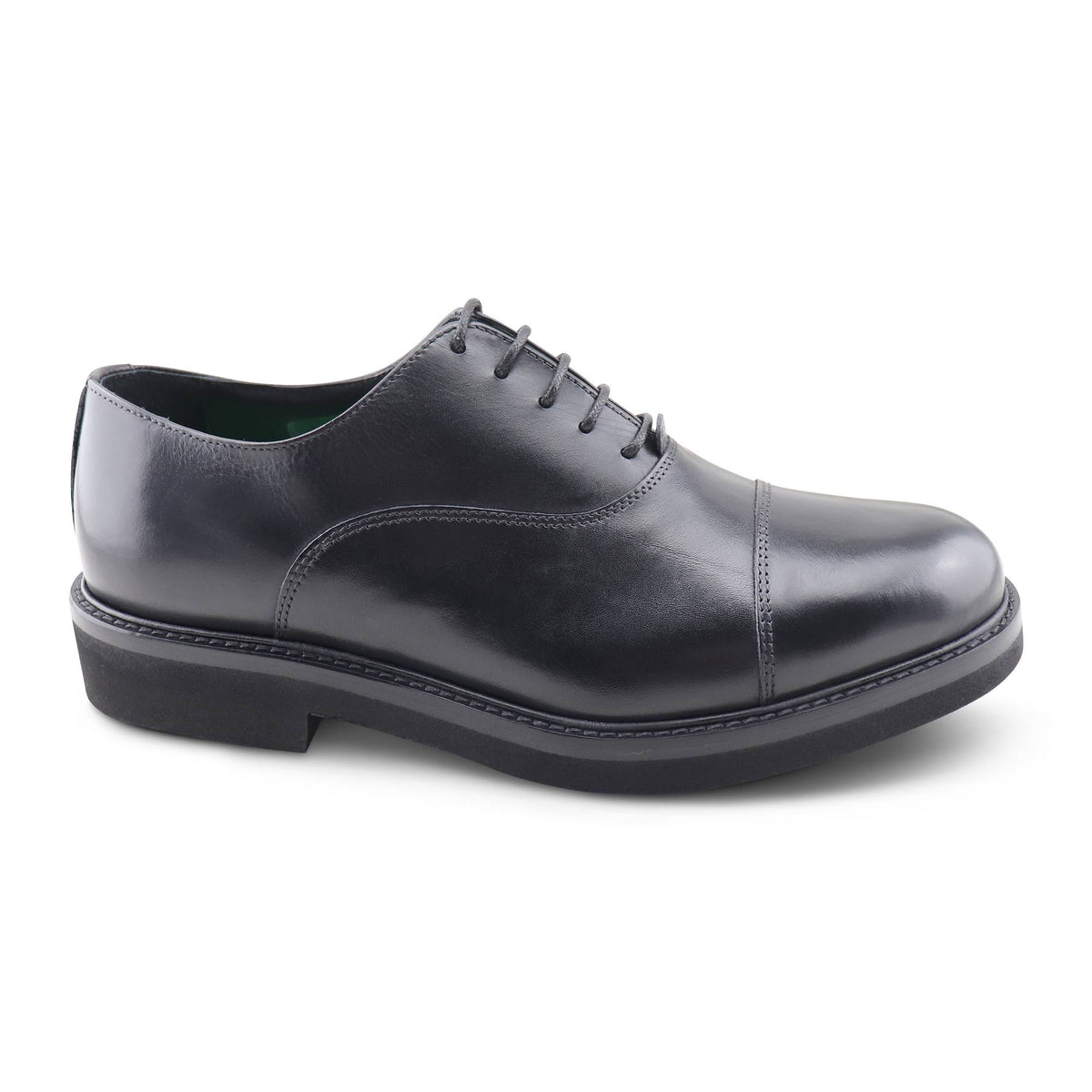 Francesina in pelle nera
