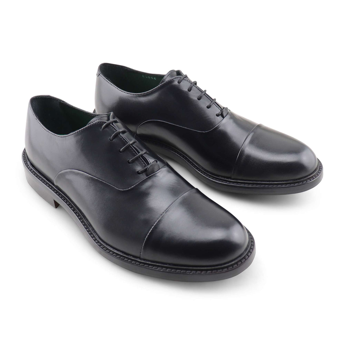 Francesina in pelle nera