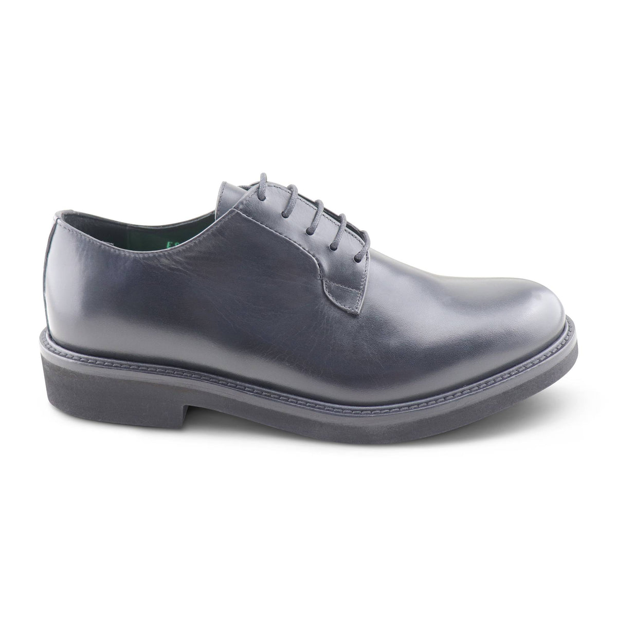 Derby in pelle nera