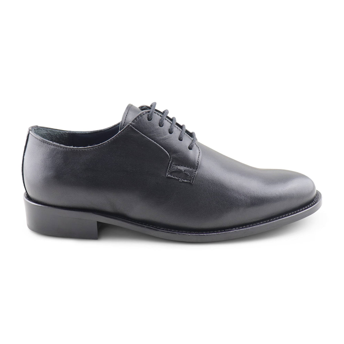 Derby in pelle nera