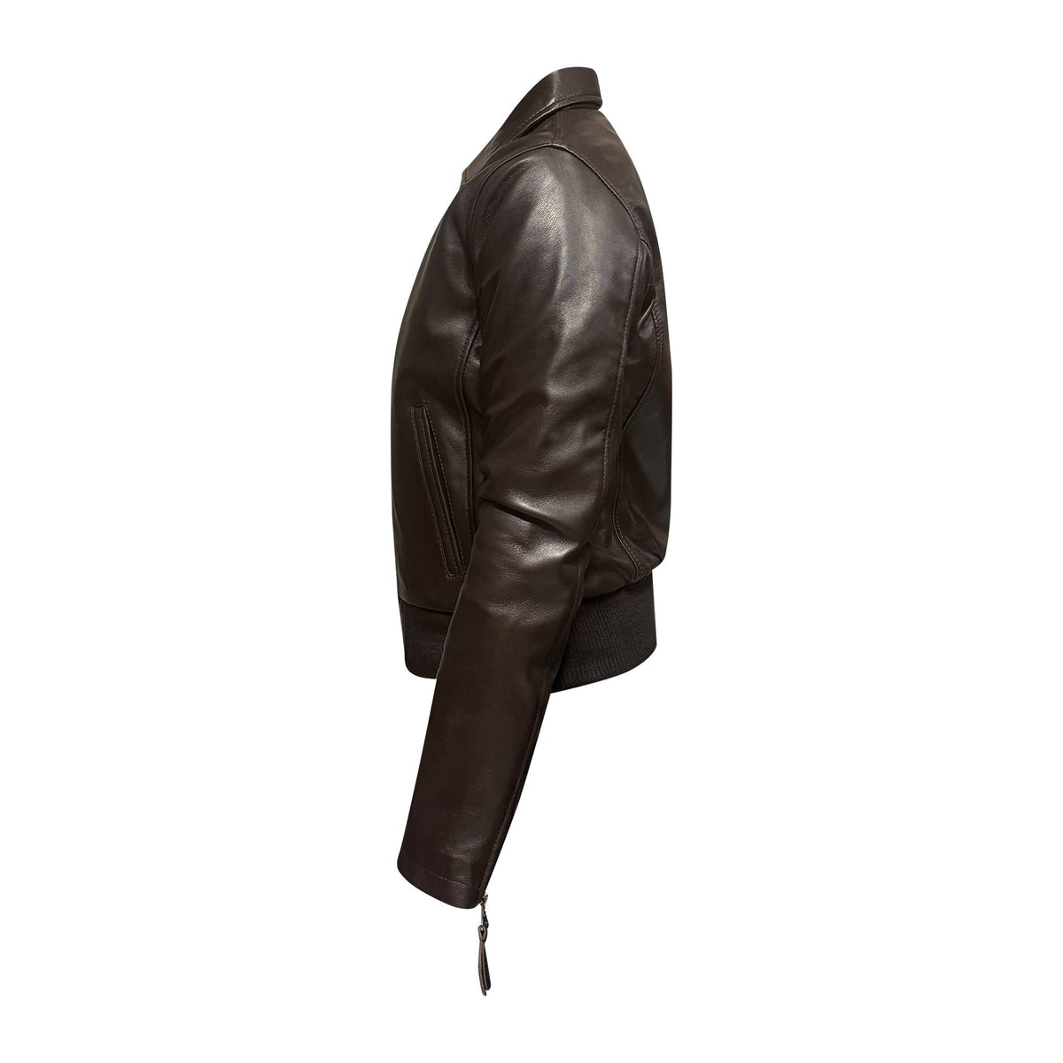 Bomber donna in nappa testa di moro