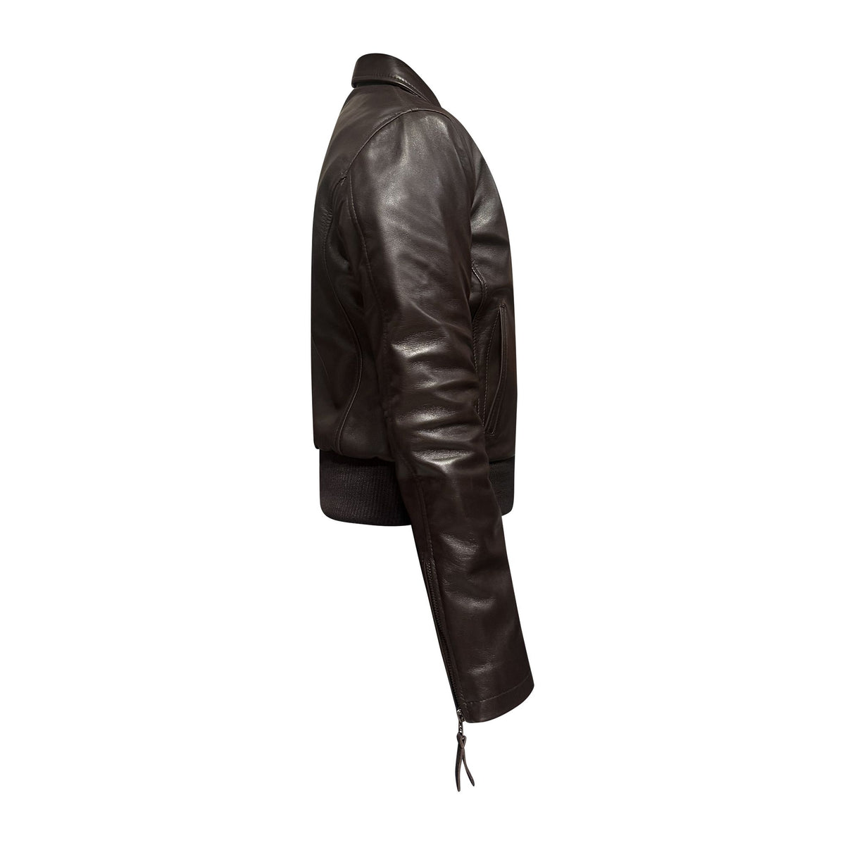 Bomber donna in nappa testa di moro