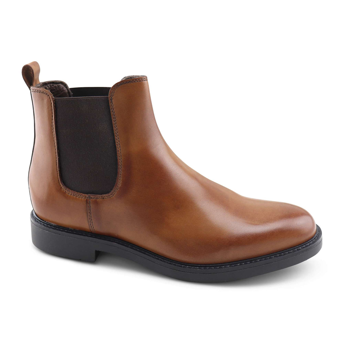 Chelsea in pelle cuoio