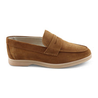 Mocassini camoscio bruciato