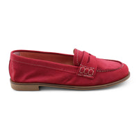 Mocassini ave camoscio fucsia