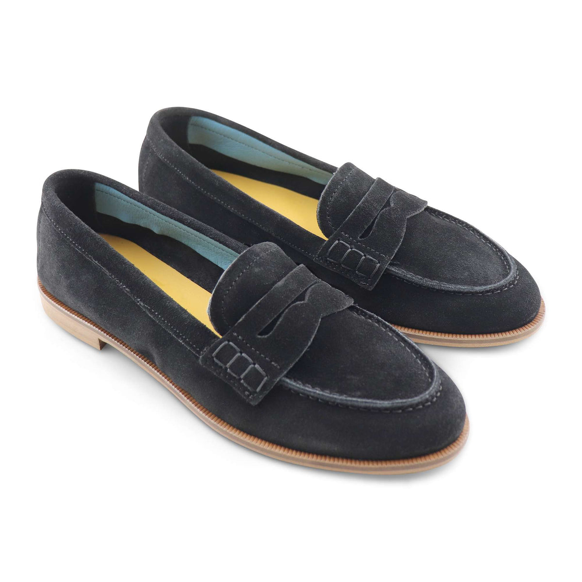 Mocassini ave camoscio nero