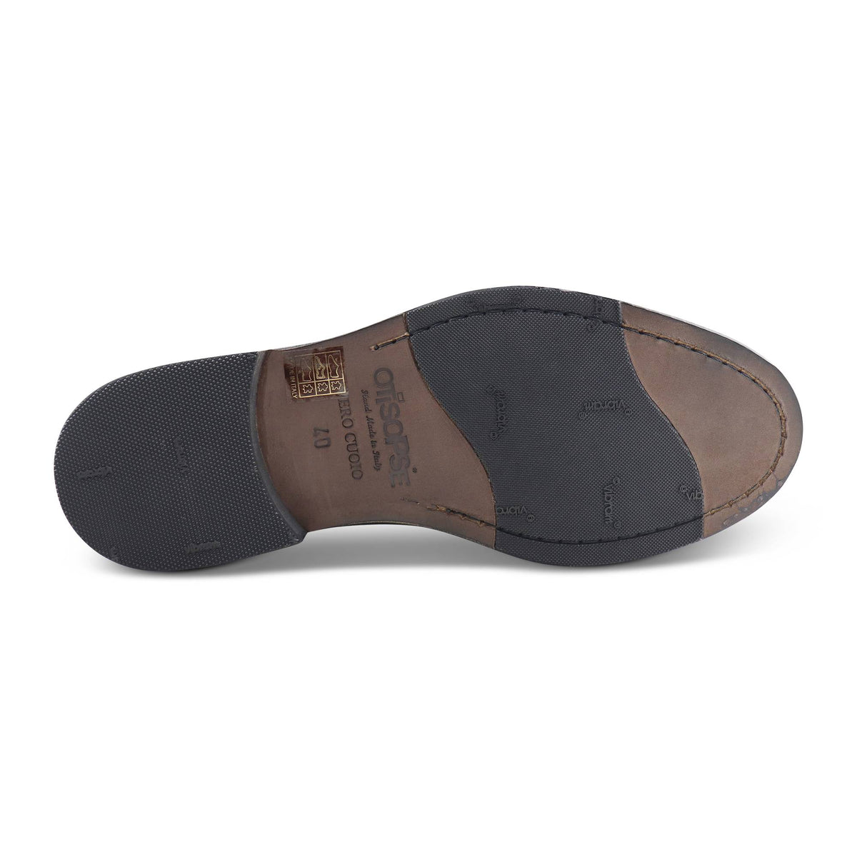 Derby in pelle nera
