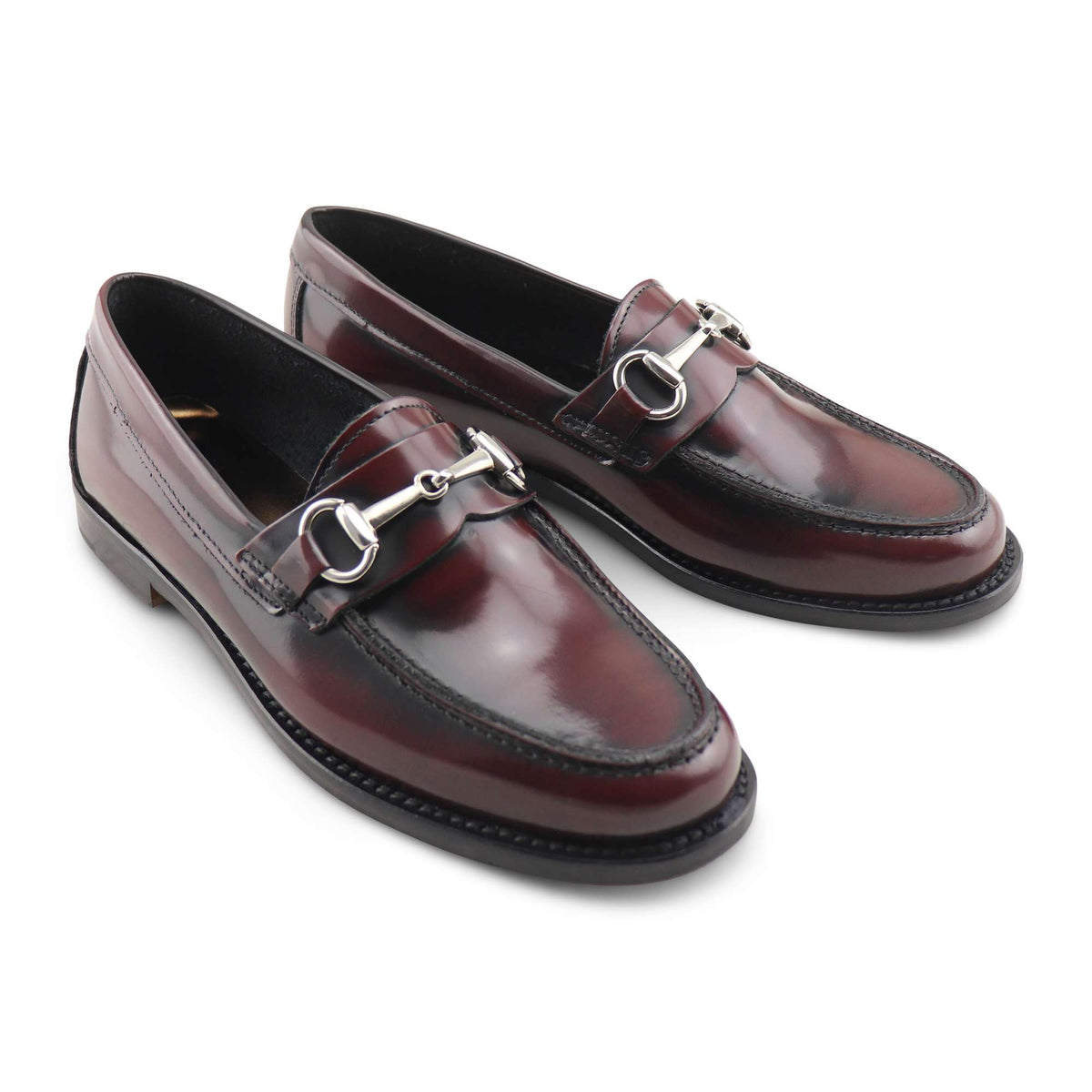Mocassini marty abrasivati bordeaux