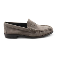 Mocassini camoscio taupe