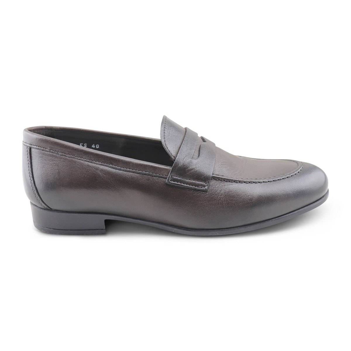 Mocassini in pelle soft testa di moro