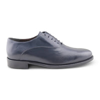 Francesine in pelle blu