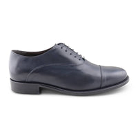 Francesine in pelle blu