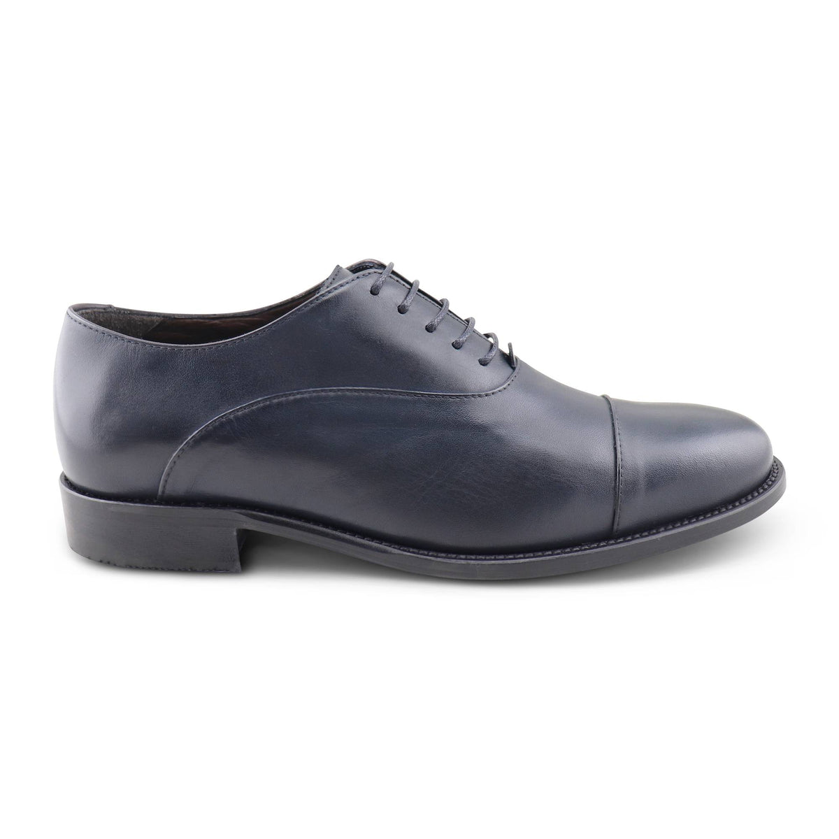 Francesine in pelle blu