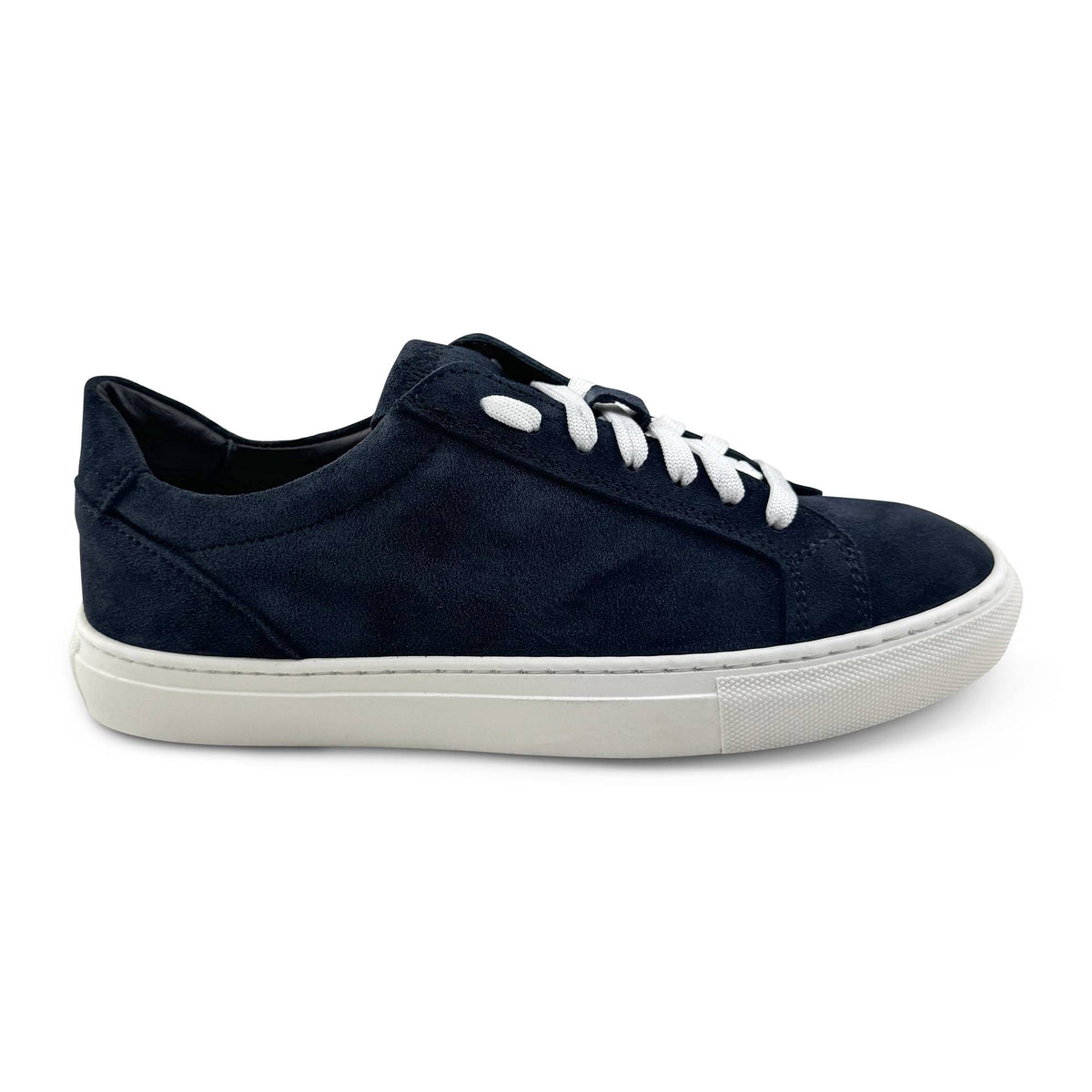 Sneakers in camoscio blu