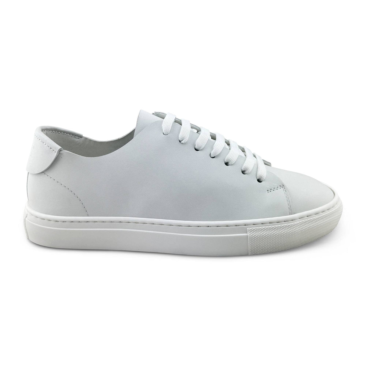 Sneakers in pelle bianca