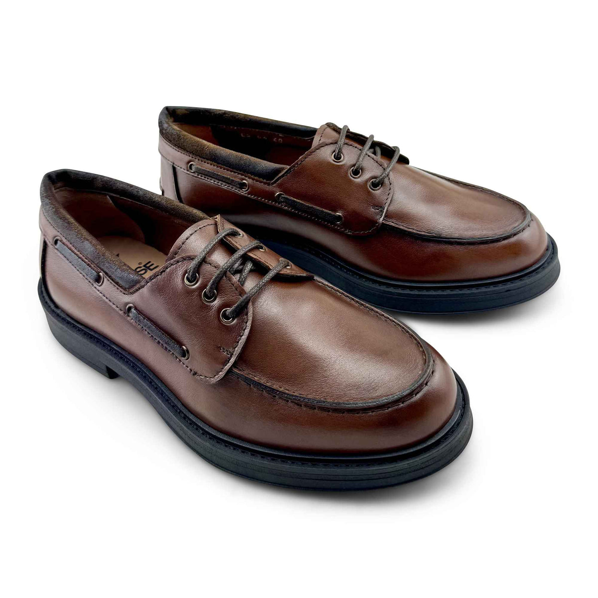 Derby in pelle cuoio