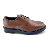 Derby in pelle cuoio