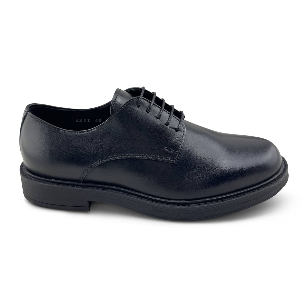 Derby  in pelle nera