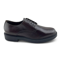 Derby in pelle moro