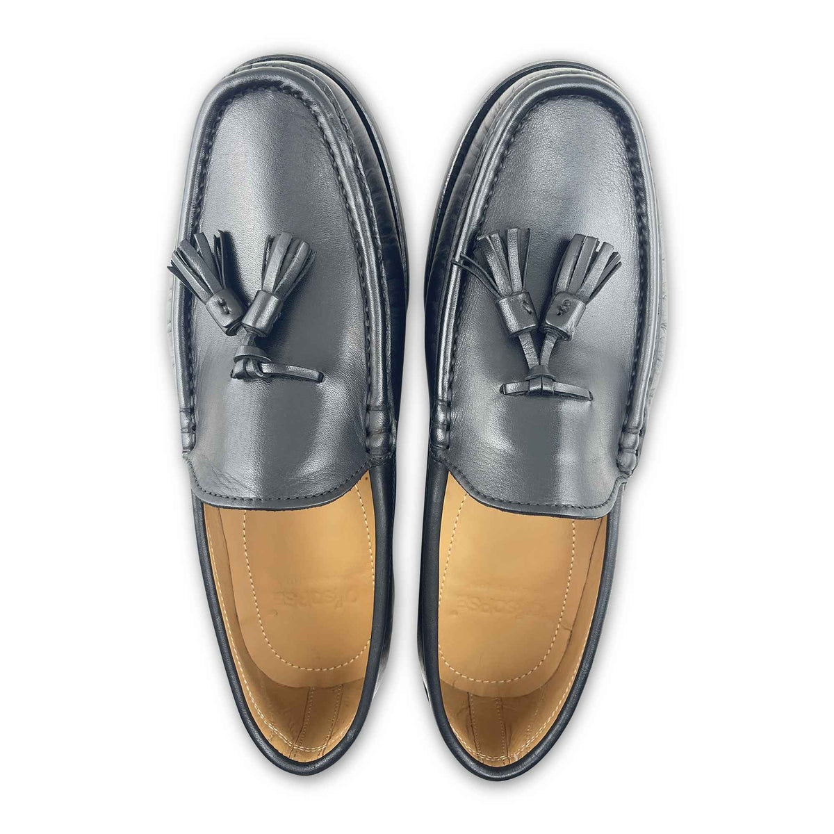 Mocassino in pelle nero