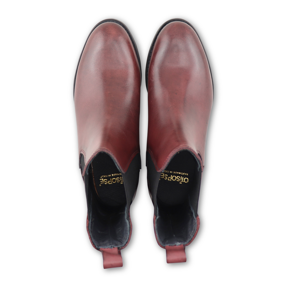 Chealse pelle bordeaux