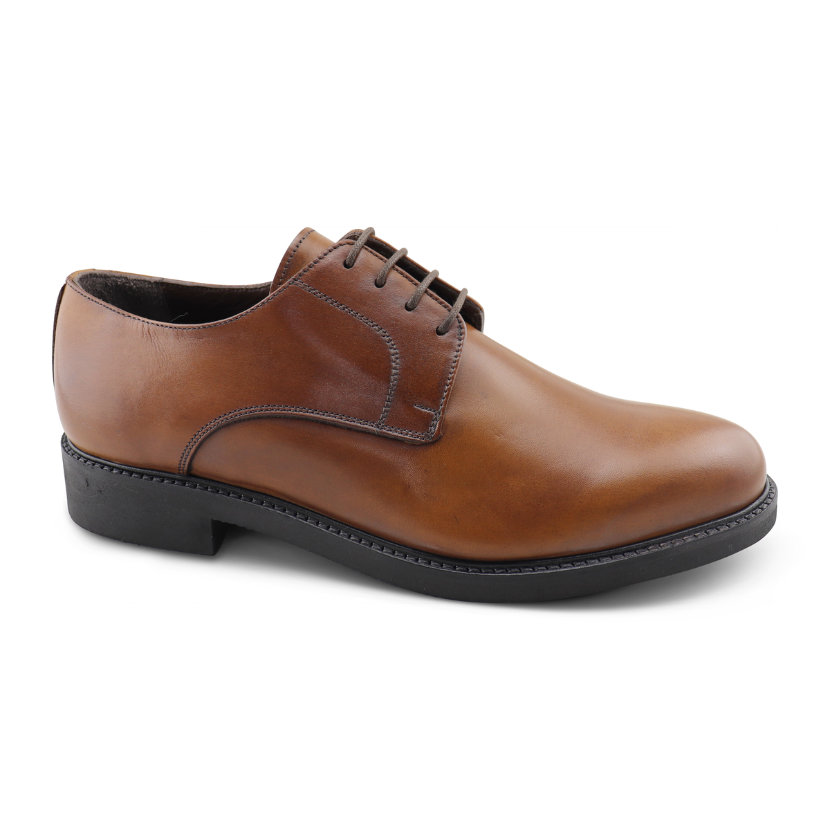 Derby in pelle cuoio