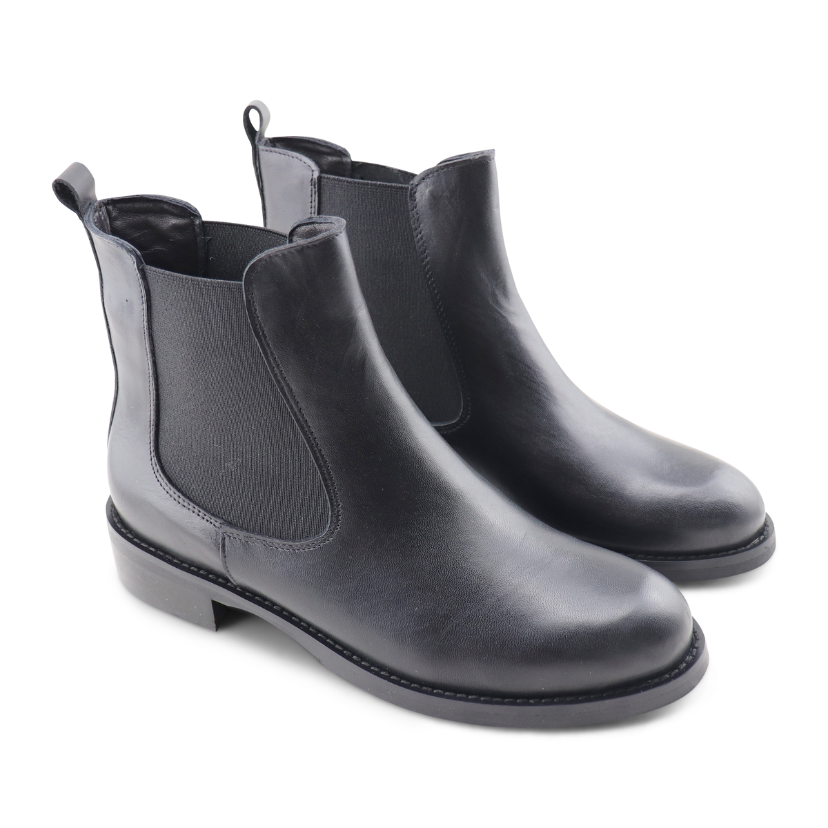 Chelsea in pelle nero