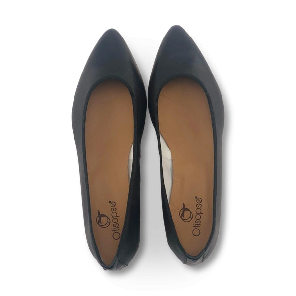 Ballerine in pelle