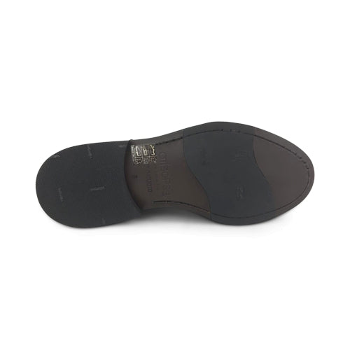 Scarpe Derby con suola in cuoio cucita