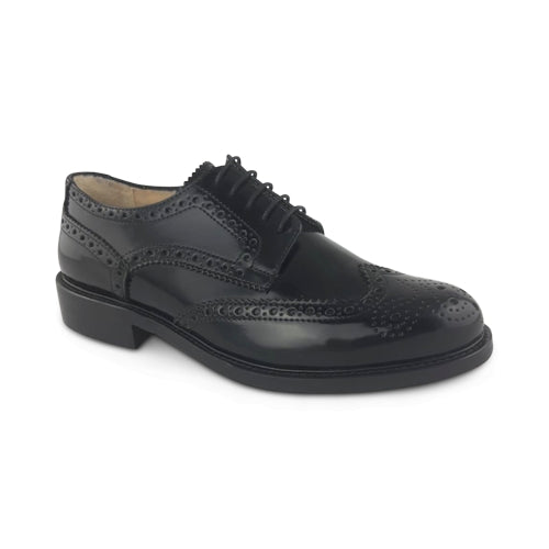 Scarpe Derby da uomo in pelle abrasivata