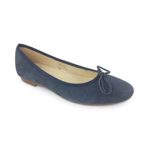 Ballerine in camoscio