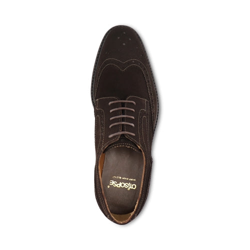 Scarpe derby in camoscio da uomo