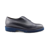 Francesina pelle blu
