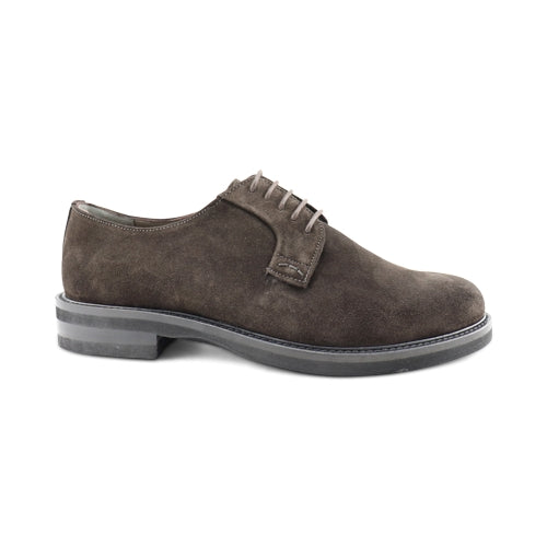 Scarpe derby in camoscio