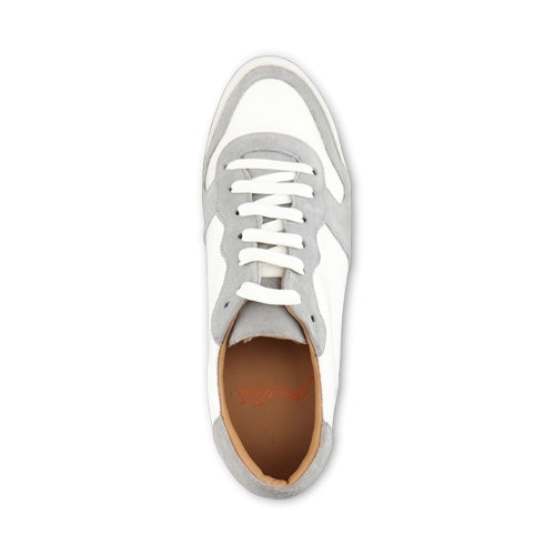 Sneakers in pelle e camoscio