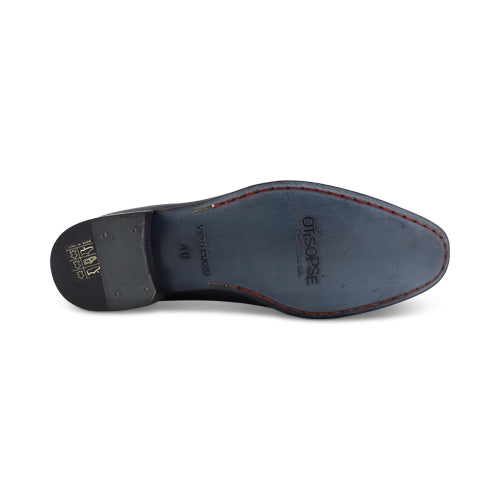 Slippers con suola in cuoio