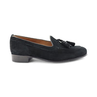 Slippers camoscio nero