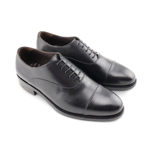 Scarpe Francesine nere da uomo in pelle