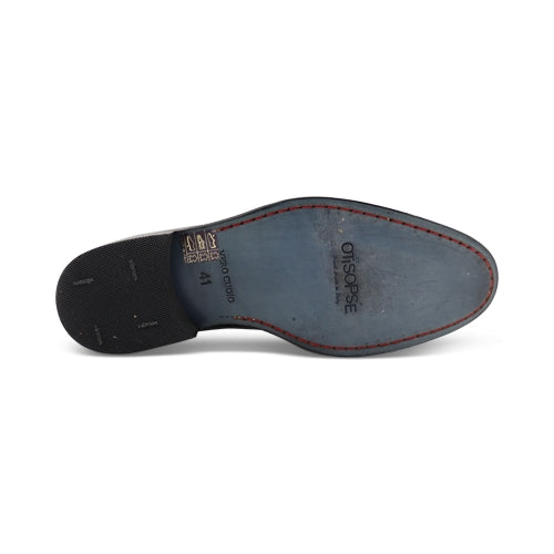Scarpe Derby con suola in cuoio