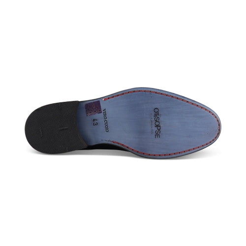Scarpe con suola in cuoio