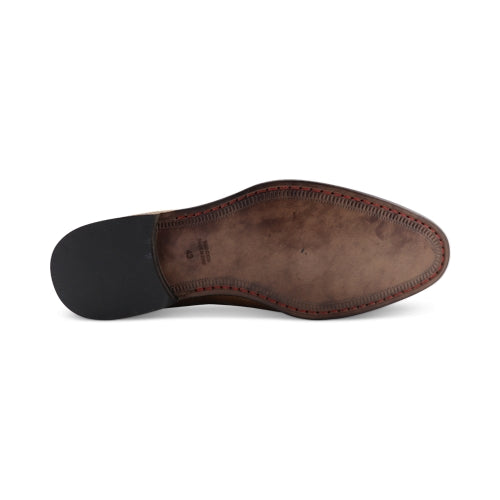 Scarpe Derby con suola in cuoio
